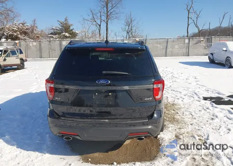 2018 Ford Explorer Xlt z USA, uszkodzony, nr VIN 1FM5K8D8XJGA10988